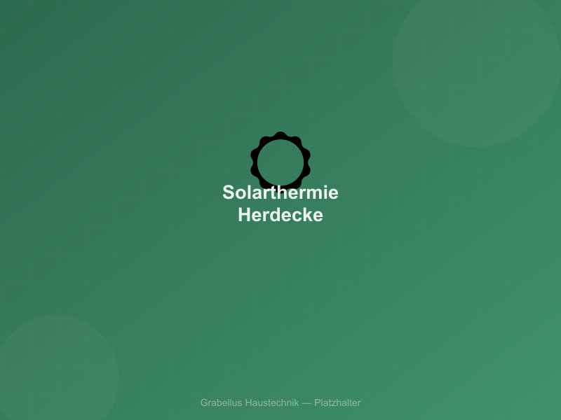 Solarthermie-Kollektoren auf dem Dach eines Einfamilienhauses in Herdecke